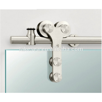 Estilo moderno Heavy Duty Glass Sliding Granero Hardware de la puerta